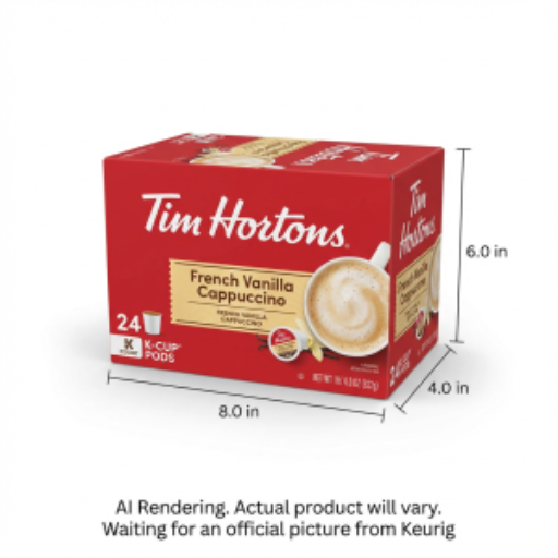 Café Tim Hortons Portion Unique - Thtn Kcup Nat Fr Van Capp 24Ct