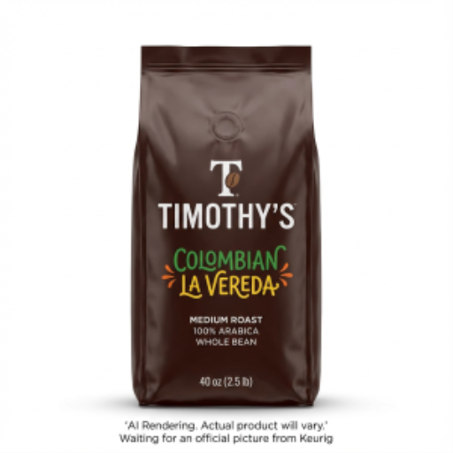 Café Timothy's Grain Entier - Twc Colombien La Vereda Grains