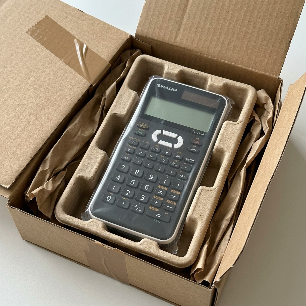 Sharp EL-510RT Scientific Calculator — 131 Functions & Hard Case