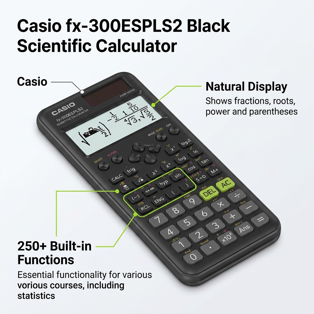 Casio FX-300ESPLS2 Scientific Calculator