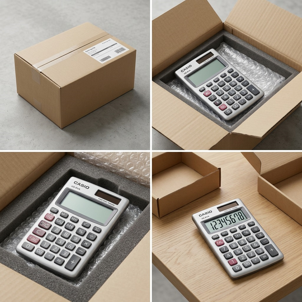 Casio HS-8VA 8-Digit Compact Calculator