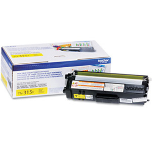 Cartouche de toner jaune Brother TN315Y, haute capacité