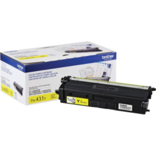 Cartouche de toner Brother TN431Y jaune