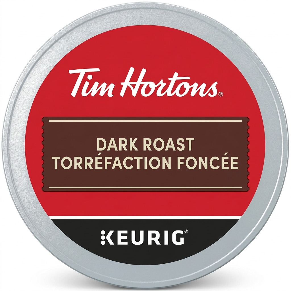 COFFEE-K CUP TIM HORTONS DARK ROAST (11307) 24/BX