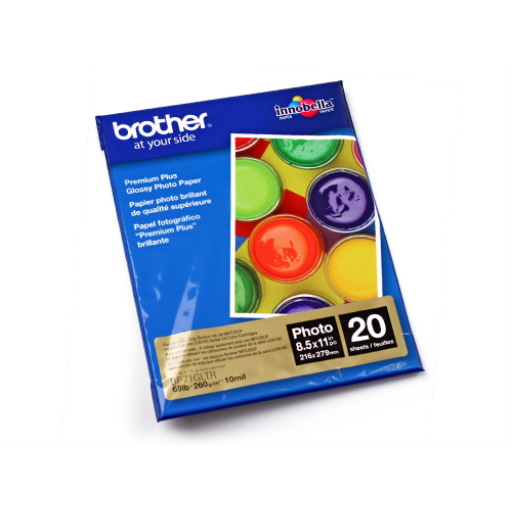 Brother BP71GLTR Innobella Premium Glossy Paper (8.5" x 11")