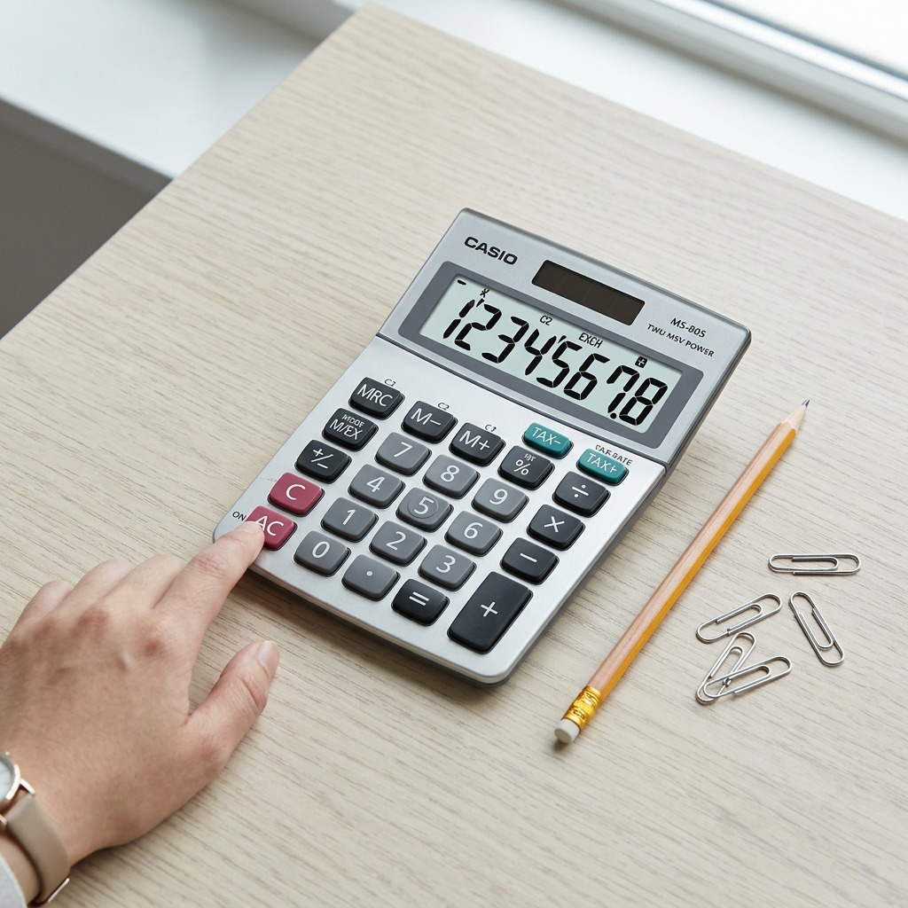 Casio MS-80S Desk Calculator