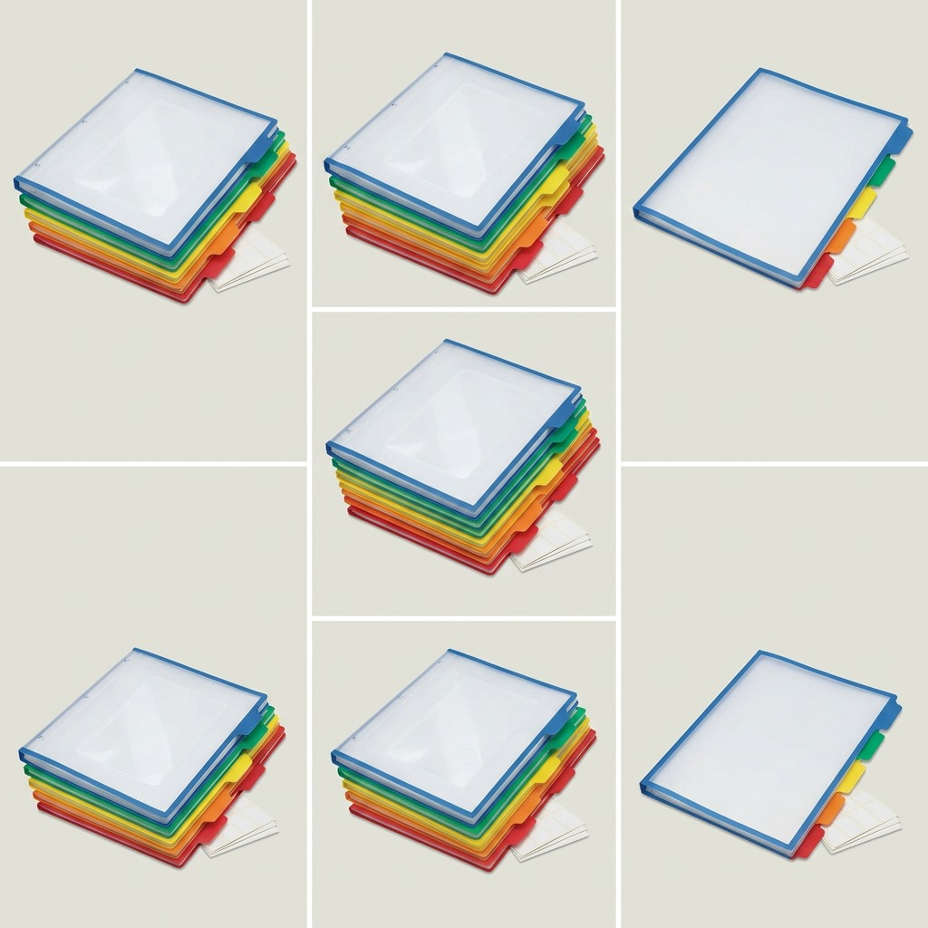 Avery Print or Write Big Tab UltraLast Dividers, 5 Tab Multi-Colour, 1 Set