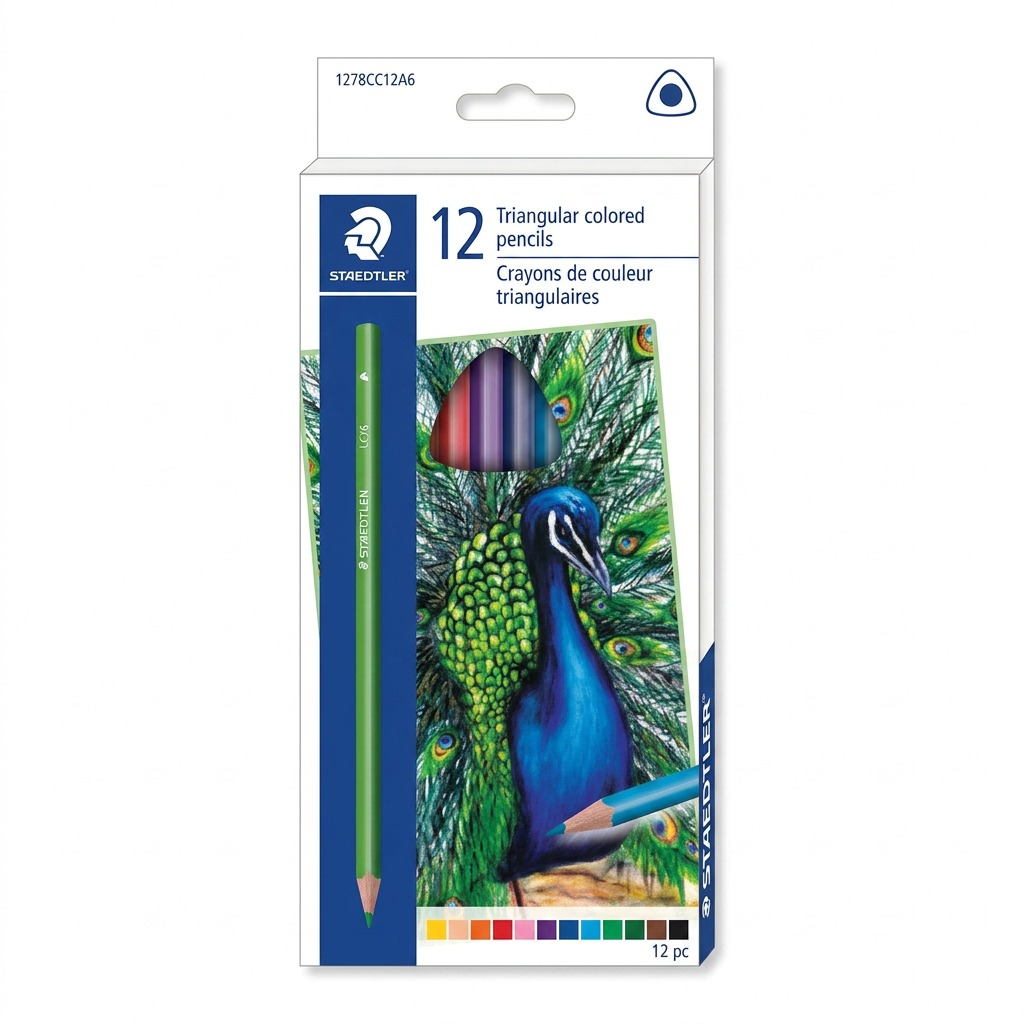 Staedtler Coloured Pencil 3mm Triangular