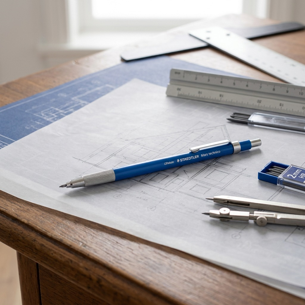 Staedtler Leadholder Mars Technico HB with Clip