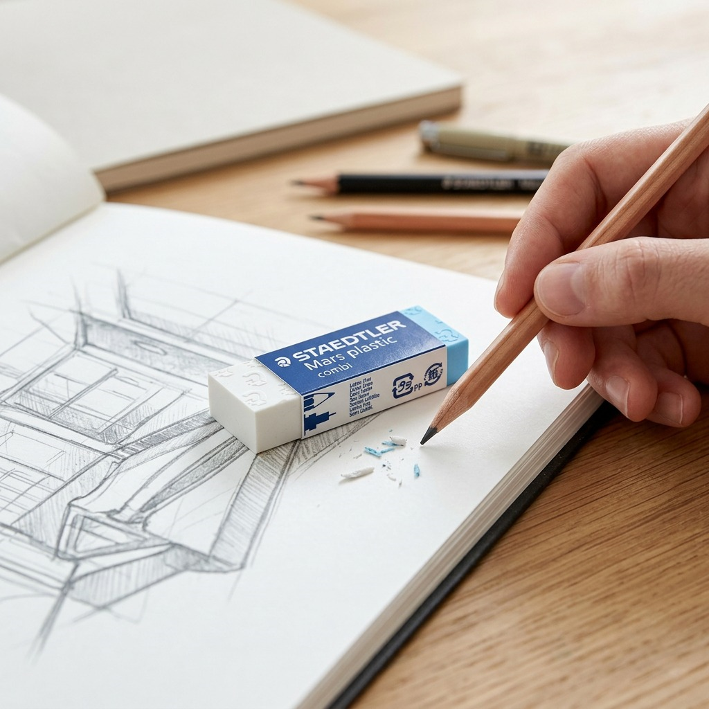 Staedtler Mars Plastic Combi Eraser