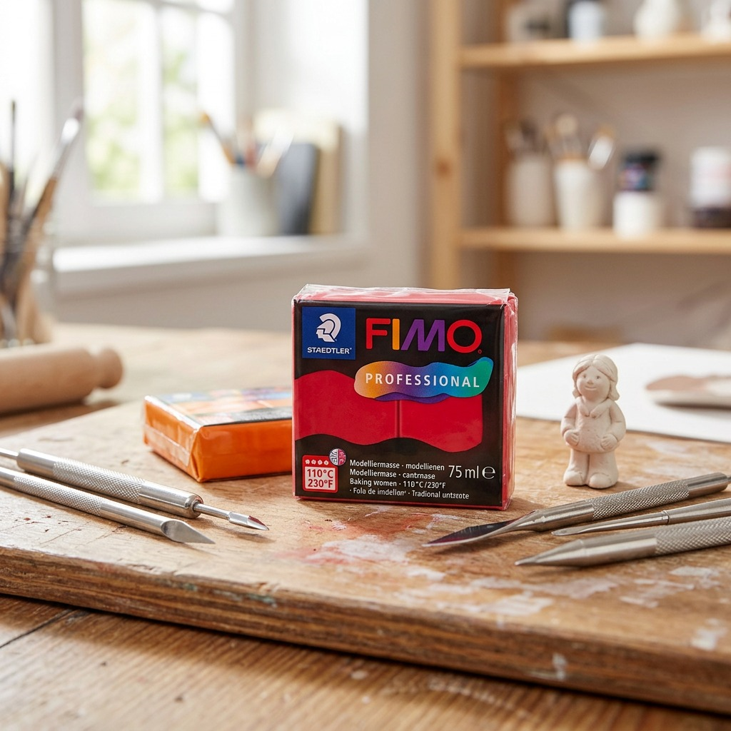 Staedtler Modelling Clay Fimo Professional Carmine 57g (2 oz)