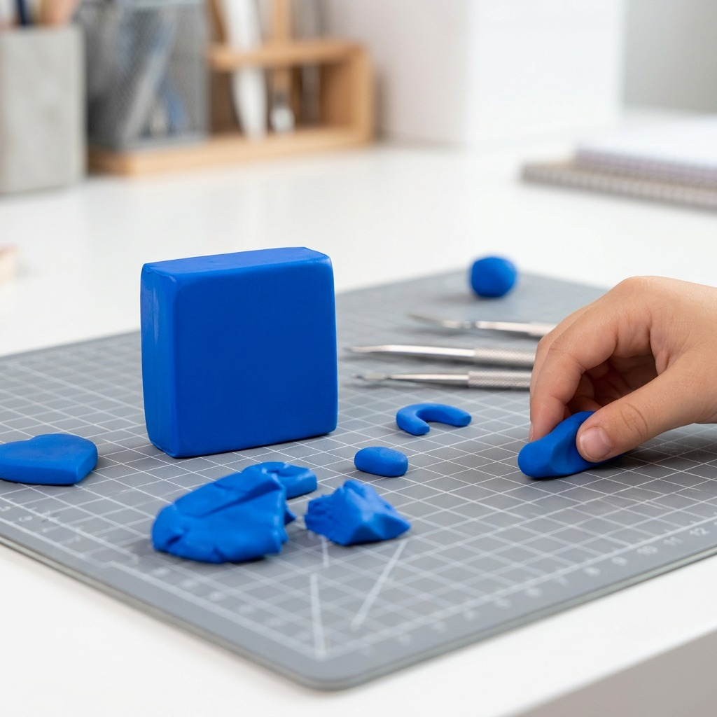 Staedtler Modelling Clay Fimo Soft Brilliant Blue 57g (2 oz)