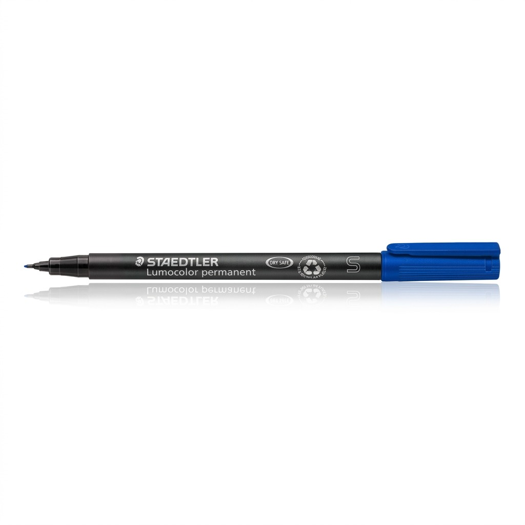 Staedtler Marker Lumocolor Xfine Permanent Blue