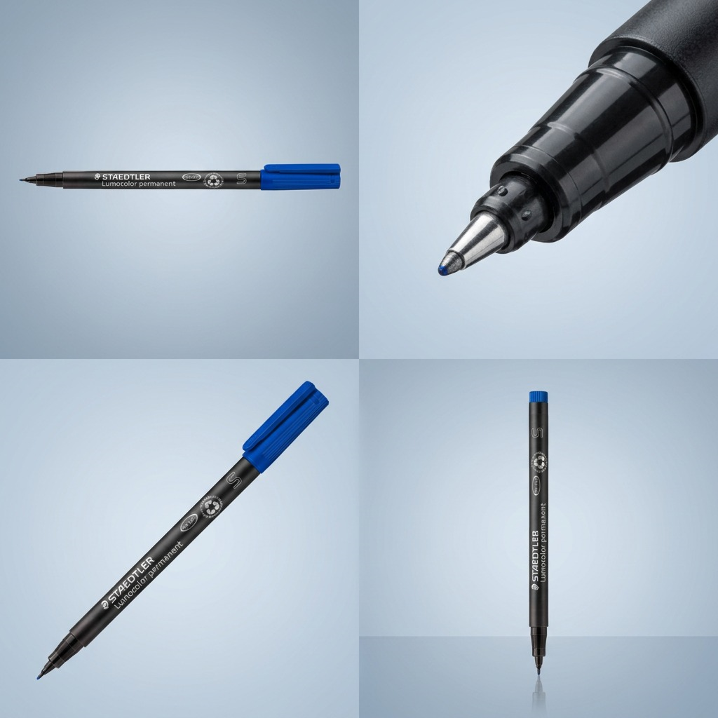 Staedtler Marker Lumocolor Xfine Permanent Blue