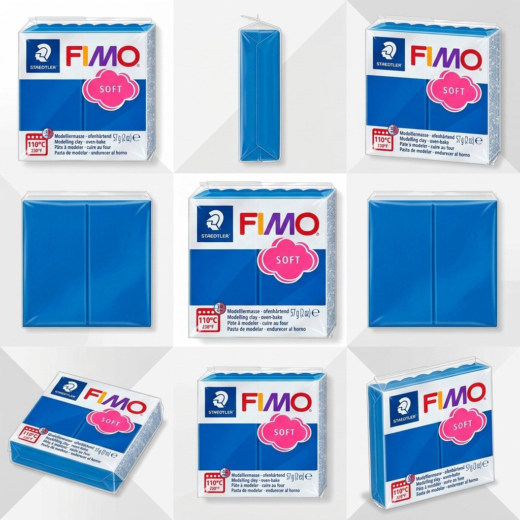 Staedtler Modelling Clay Fimo Soft Pacific Blue 57g (2 oz)