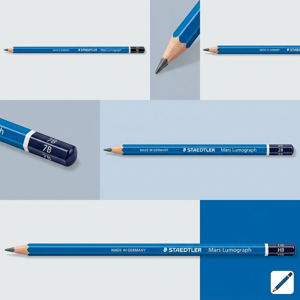 Staedtler Pencil Mars Lumograph 7B 100% PEFC