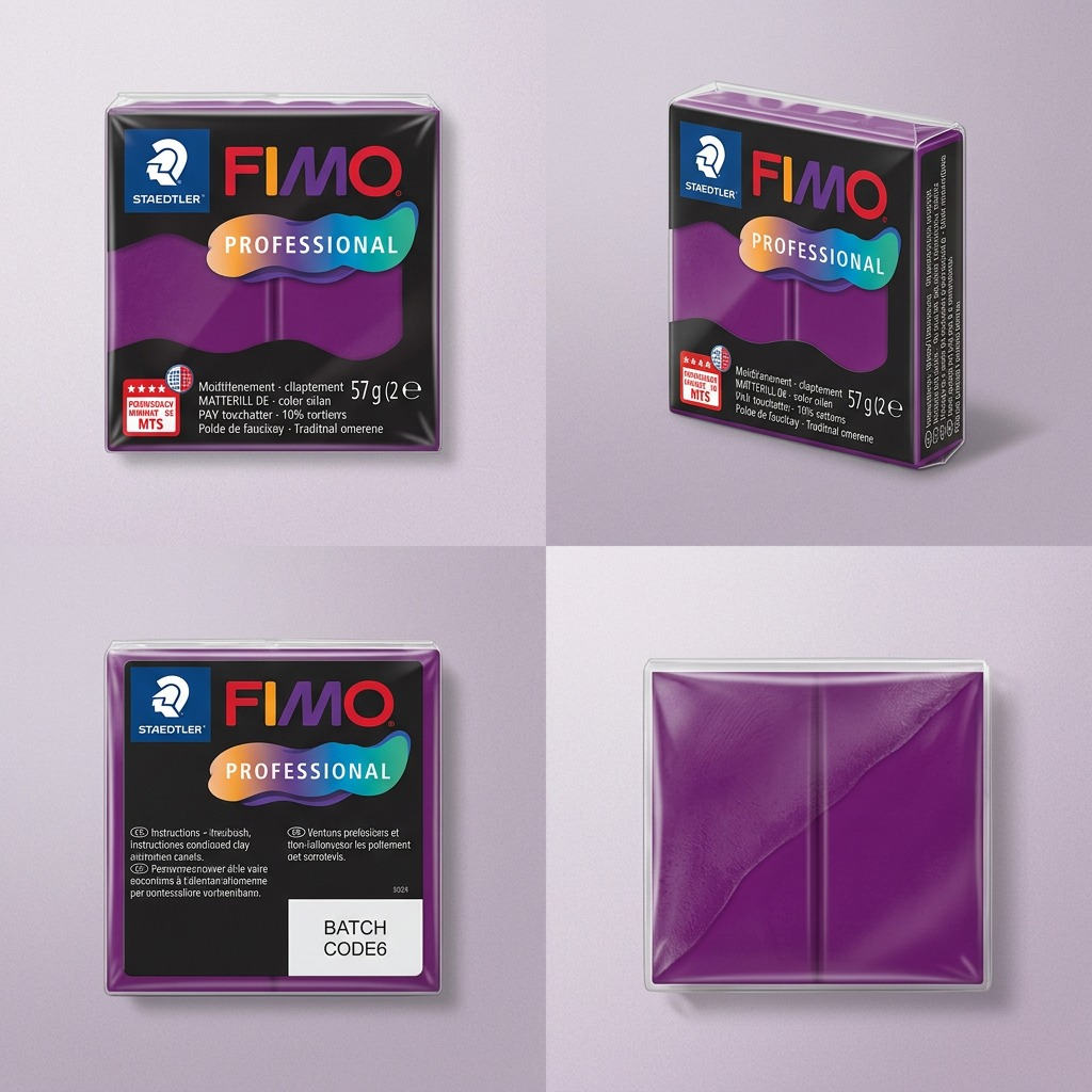 Staedtler Modelling Clay Fimo Professional Violet 57g (2 oz)
