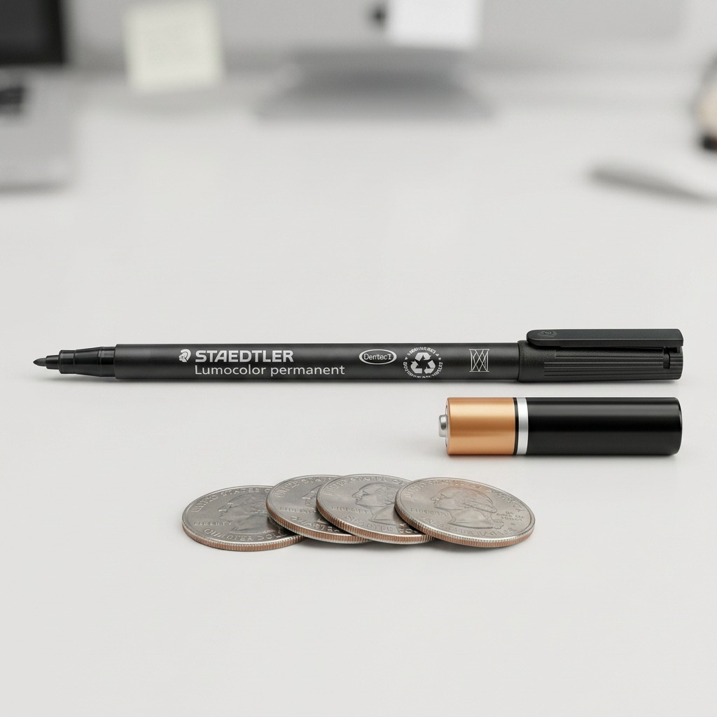 Staedtler Marker Lumocolor ED Permanent Black