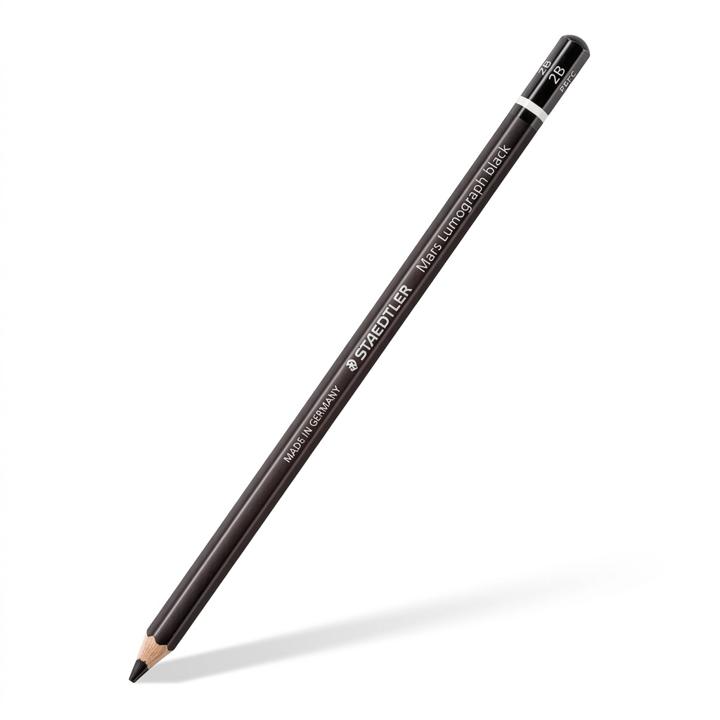 Staedtler Pencil Lumograph Black 2B 100% PEFC