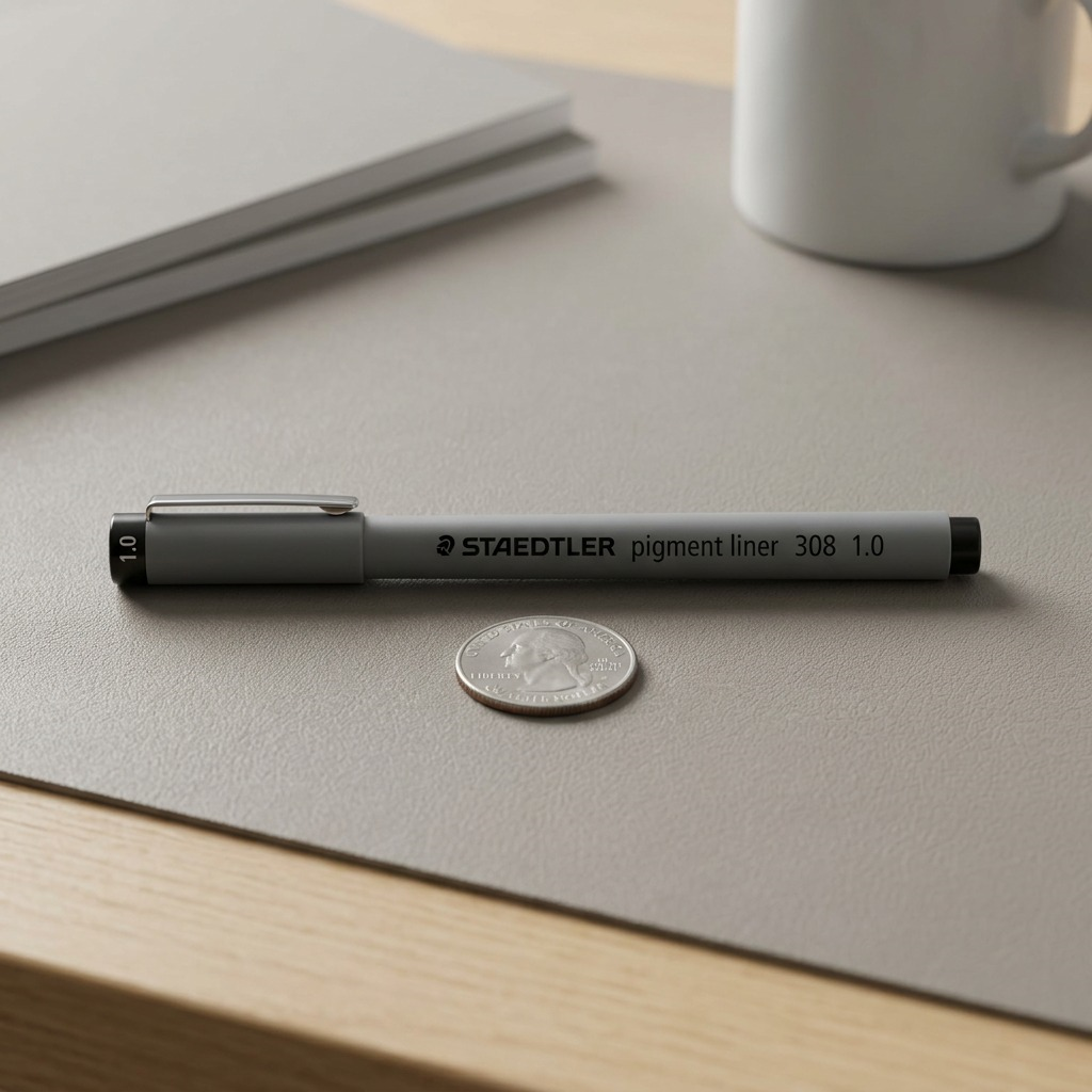 Staedtler Fineliner Pigment Liner 1, 0mm Black
