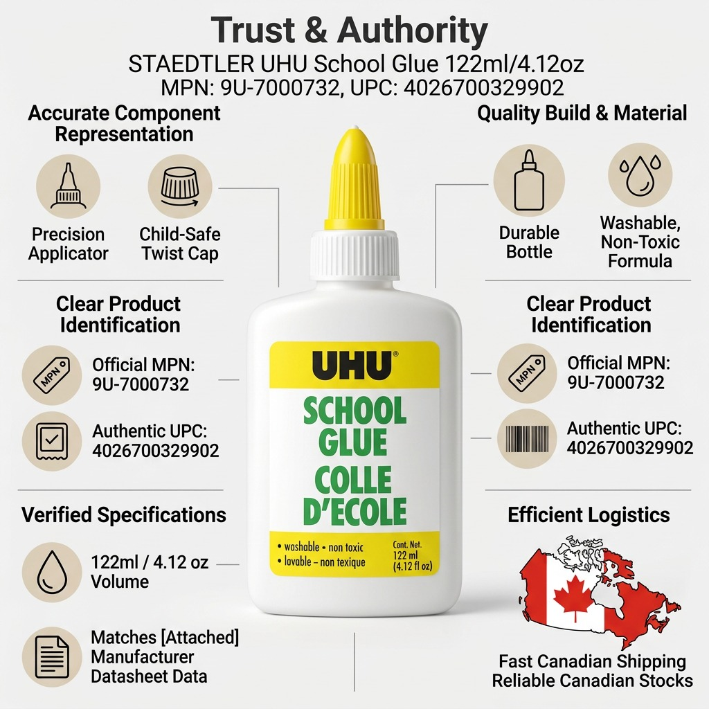 Staedtler UHU School Glue 122ml/4.12oz