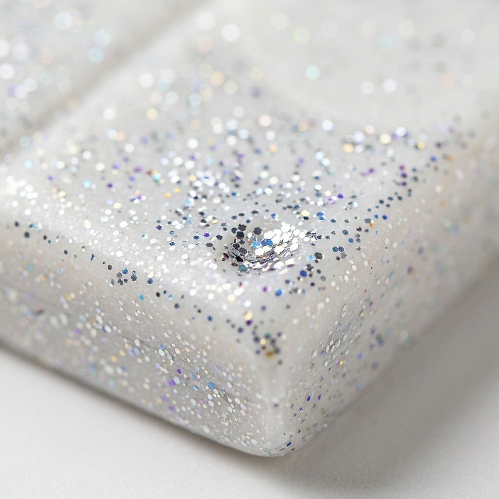 Staedtler Modelling Clay Fimo Effect White Glitter 57g (2 oz)