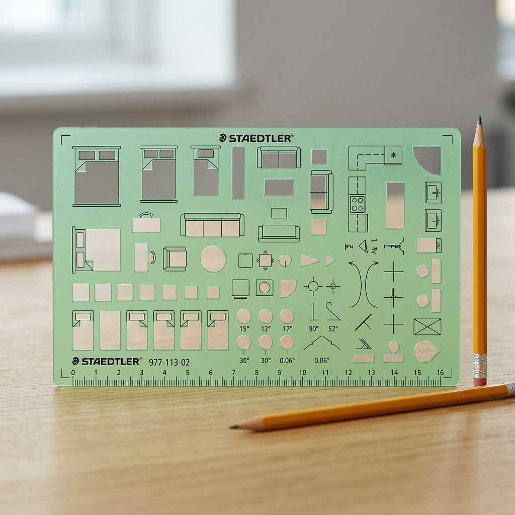Staedtler Template Home Planning and Layout