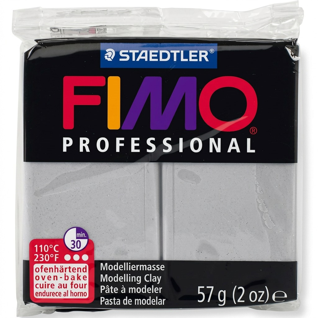 Staedtler Modelling Clay Fimo Professional Dolphin Gray 57g (2 oz)