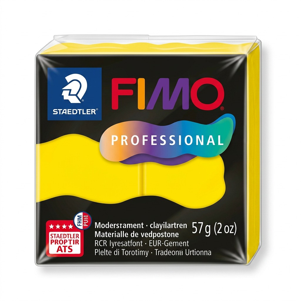 Staedtler Modelling Clay Fimo Professional True Yellow 57g (2 oz)