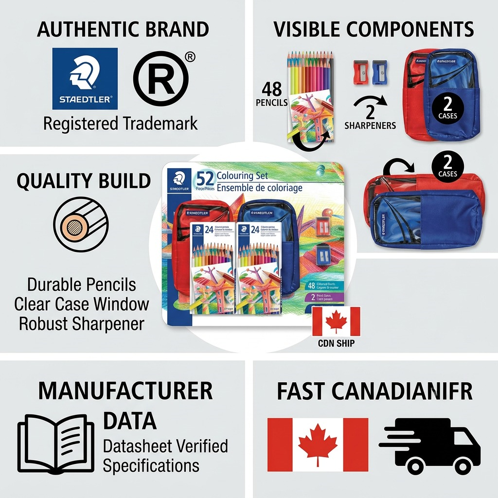 Staedtler Coloring Set, 52-Pack