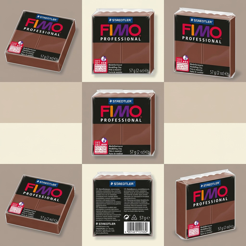 Staedtler Modelling Clay Fimo Professional Chocolate 57g (2 oz)
