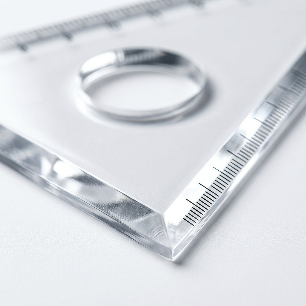 Staedtler Set Square Clear Acryl. 8-inch 30/60