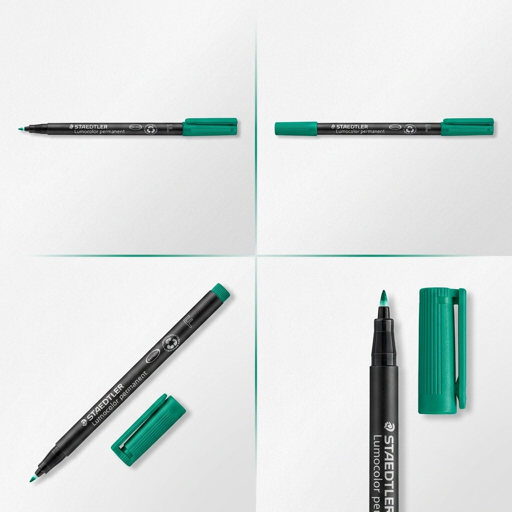 Staedtler Marker Lumocolor Fine Permanent Green