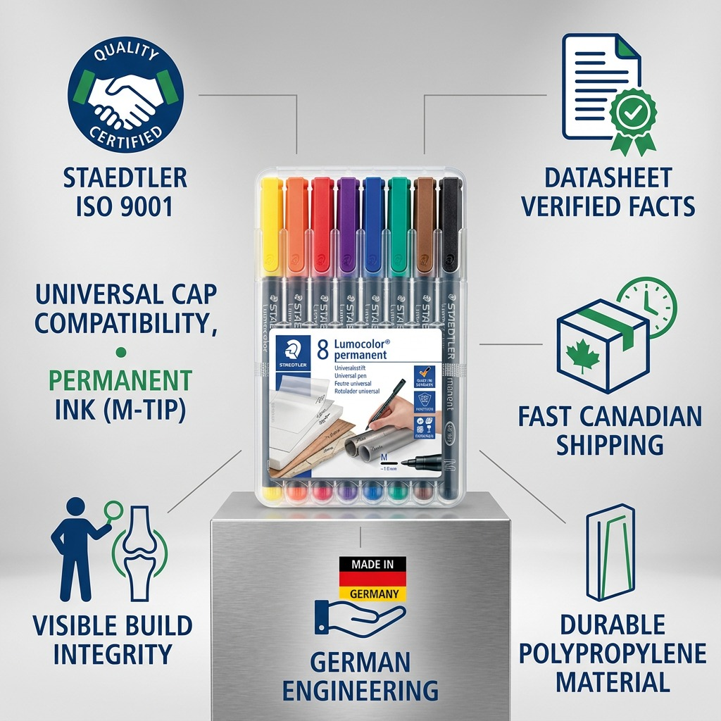 Staedtler Marker Lumocolor Medium Permanent