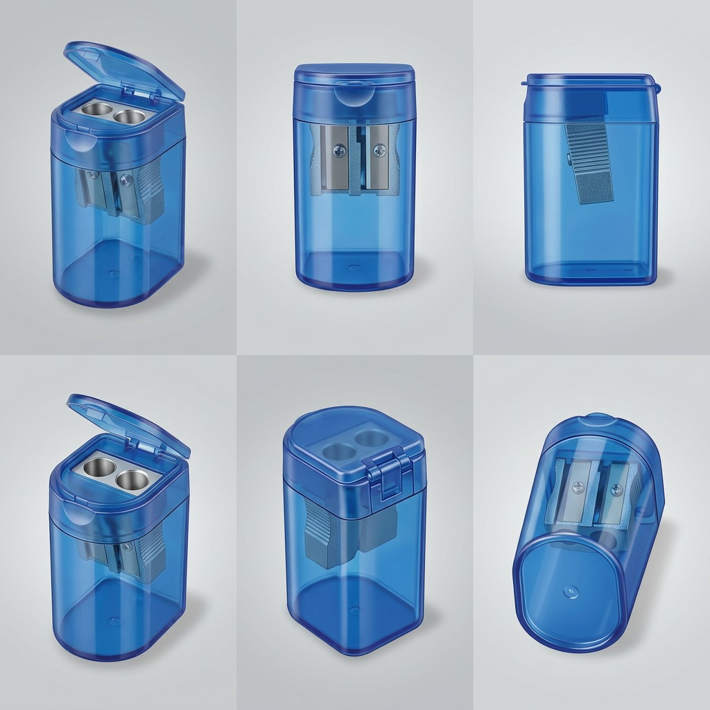 Staedtler Double-hole Tub Sharpener Oblong