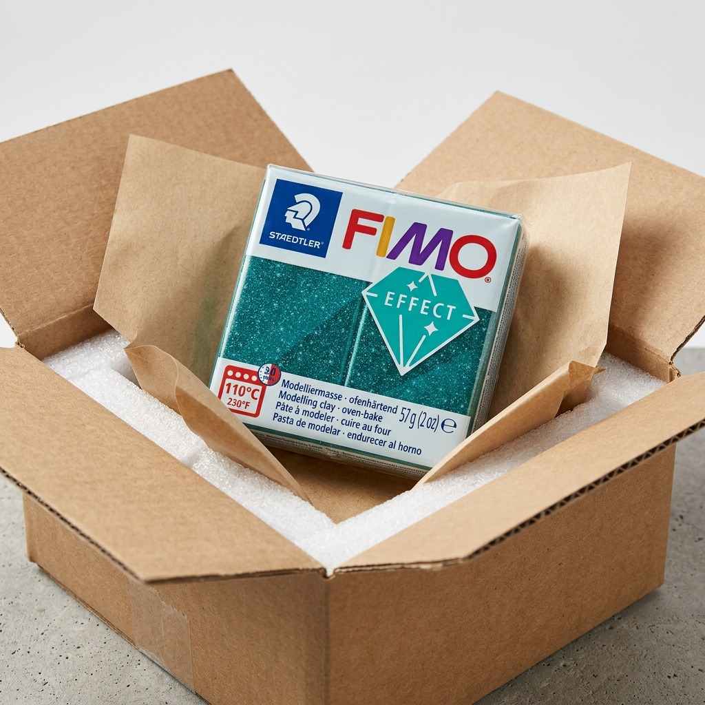 Staedtler Modelling Clay Fimo Effect Galaxy Green 57g (2 oz)
