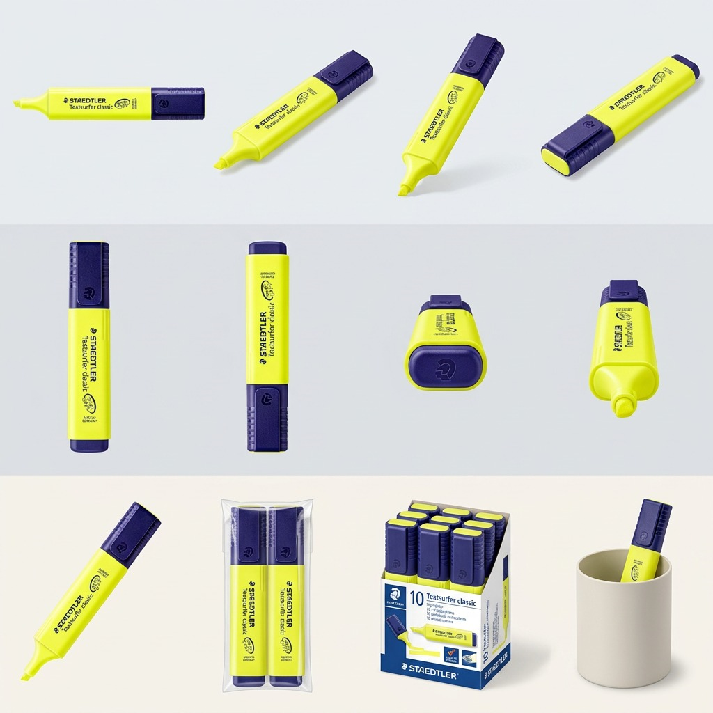 Staedtler Highlighter Textsurfer Fluorescent Yello