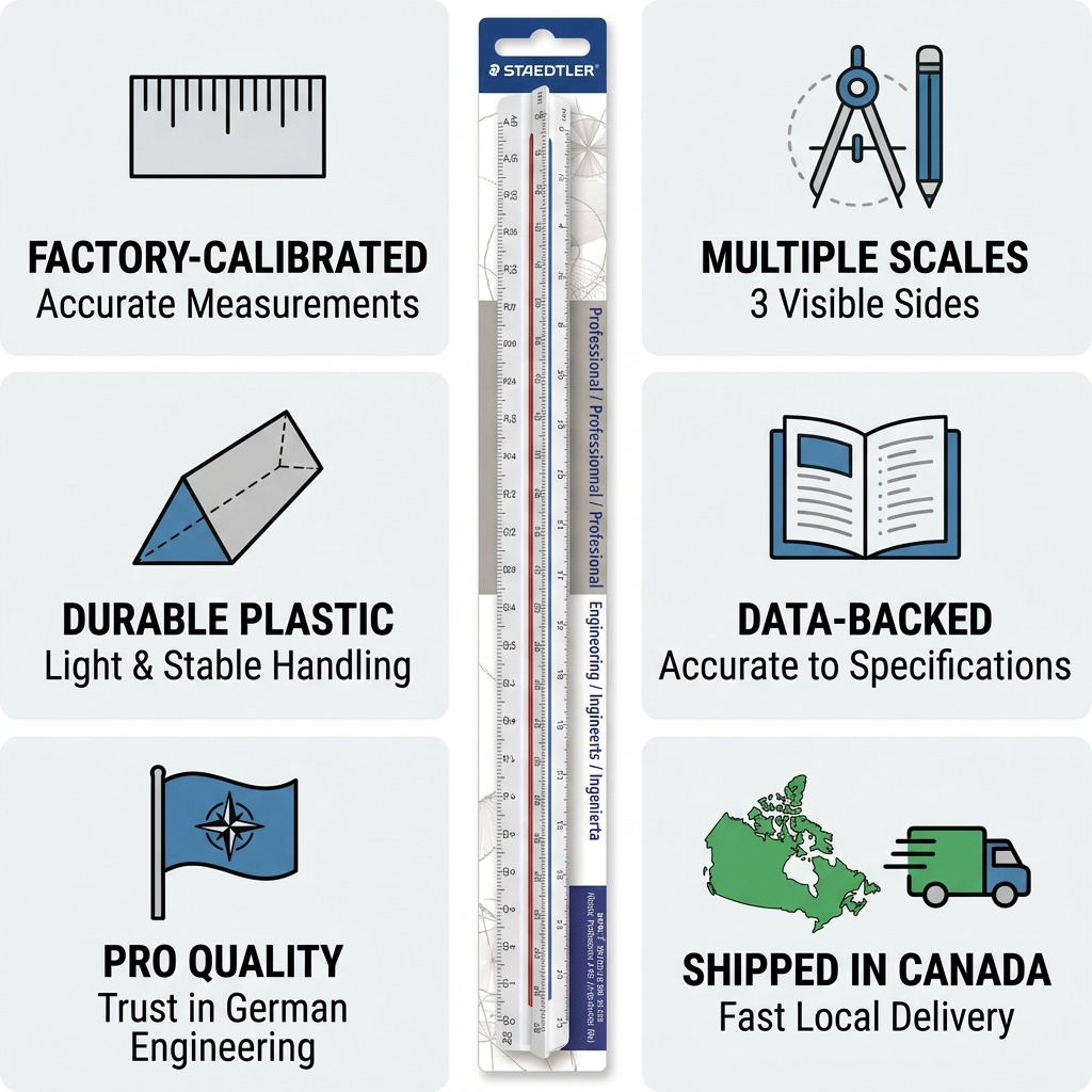 Staedtler Scale Triangular Plastic