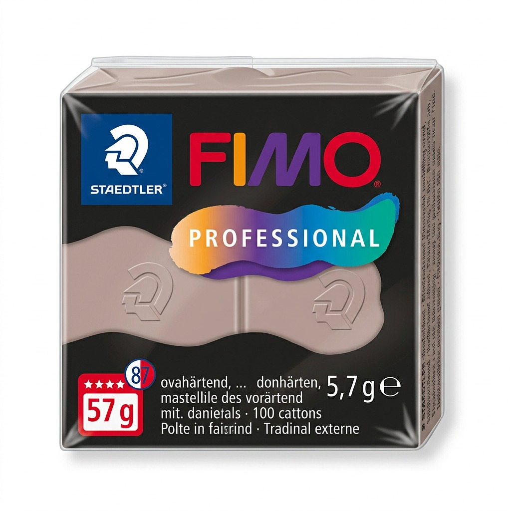 Staedtler Modelling Clay Fimo Professional Taupe 57g (2 oz)