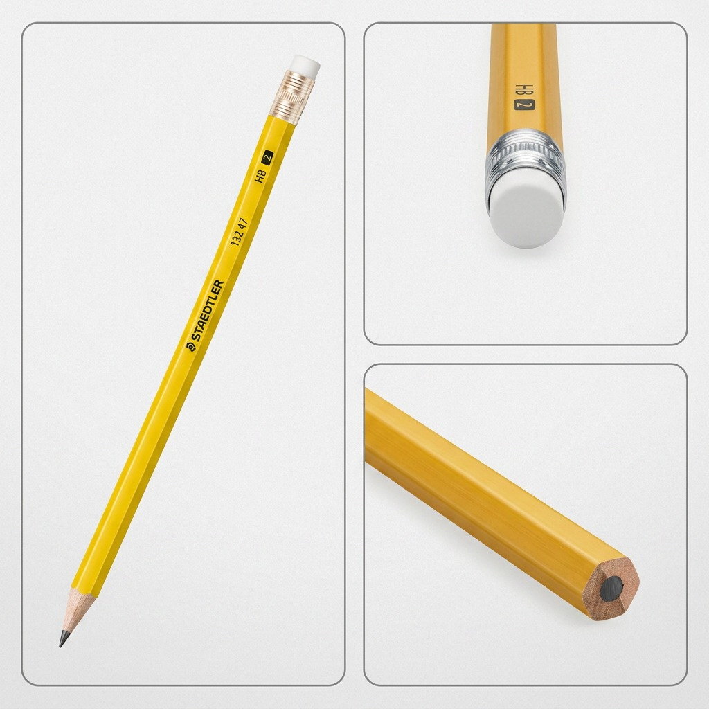 Staedtler Pencil HB Woodcased 12/B