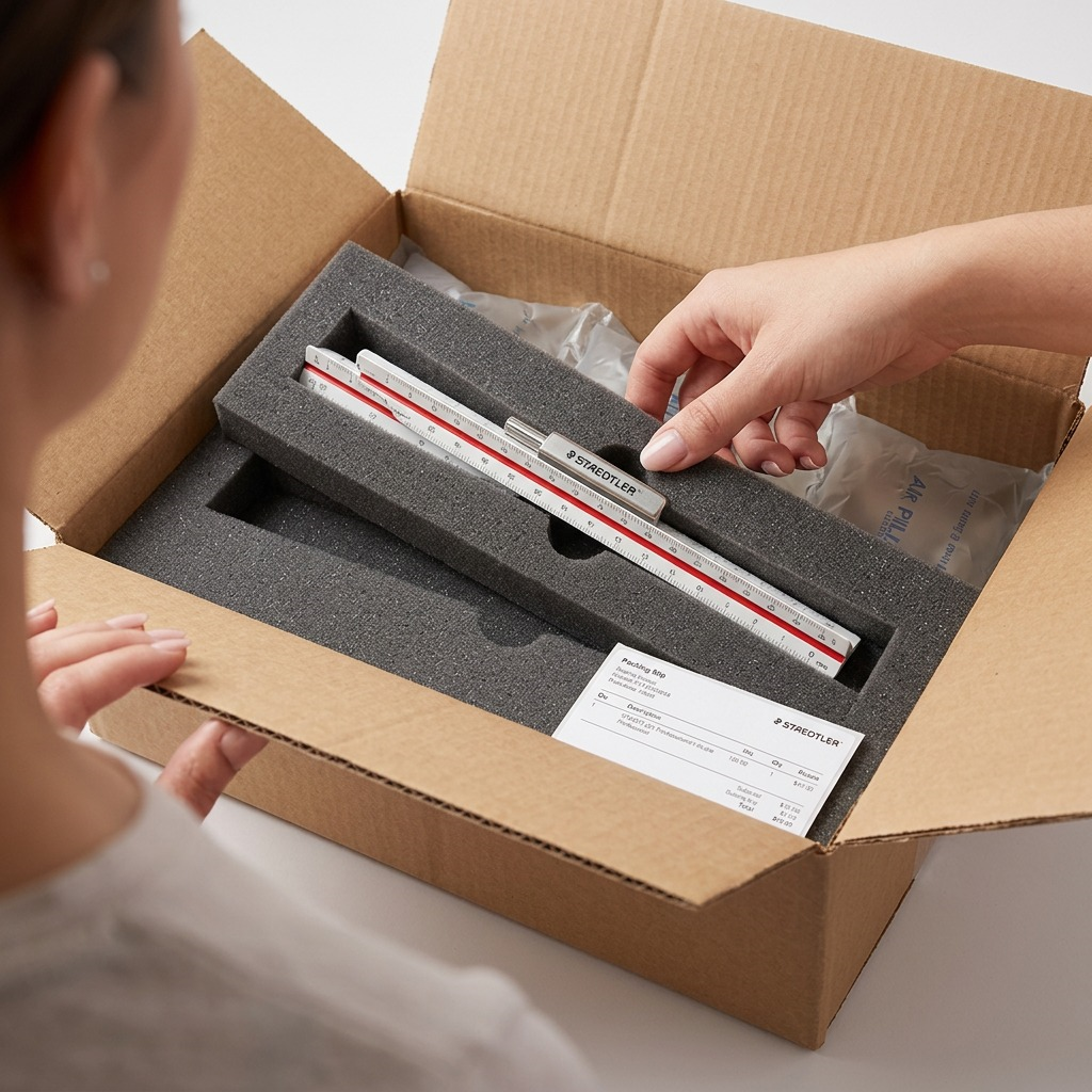 Staedtler Triangular Ruler Metric 30cm