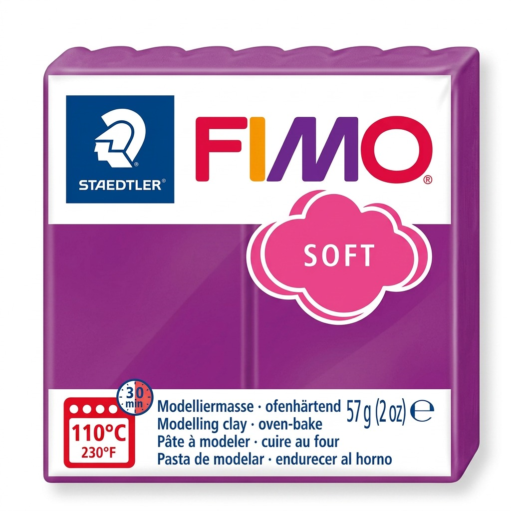 Staedtler Modelling Clay Fimo Soft Purpure 57g (2 oz)