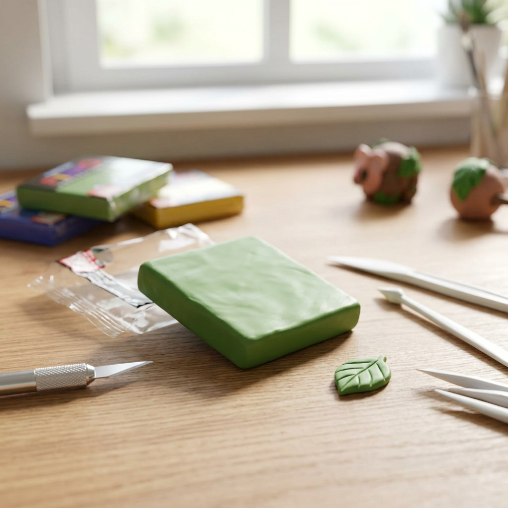 Staedtler Modelling Clay Fimo Professional Leaf Green 57g (2 oz)