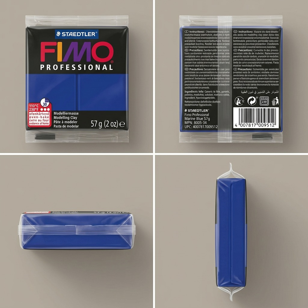 Staedtler Modelling Clay Fimo Professional Marine Blue 57g (2 oz)