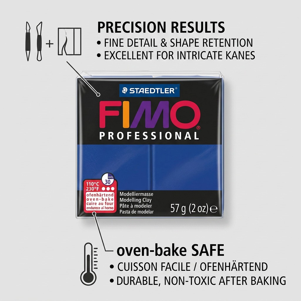 Staedtler Modelling Clay Fimo Professional Marine Blue 57g (2 oz)