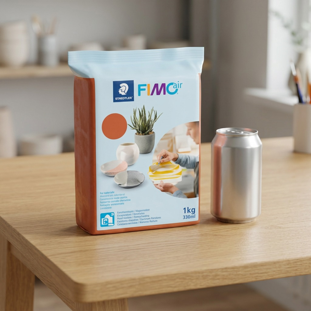 Staedtler Modelling Clay Fimoair 1kg Terracotta