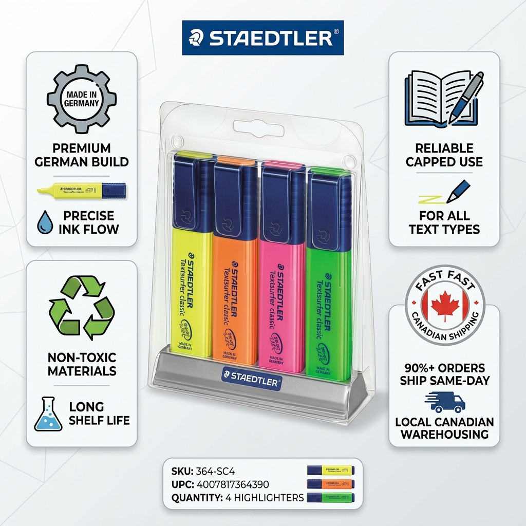 Staedtler Highlighter Textsurfer Ass