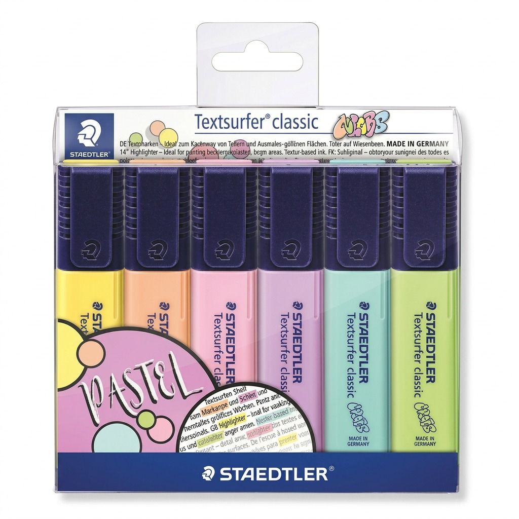 Staedtler Highlighter Textsurfer Classic 6-Pack Wallet