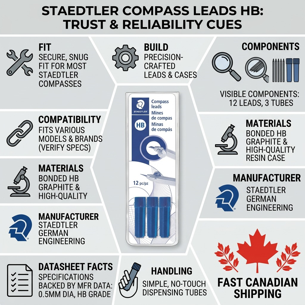 Staedtler 02 NA Lead for Compass HB