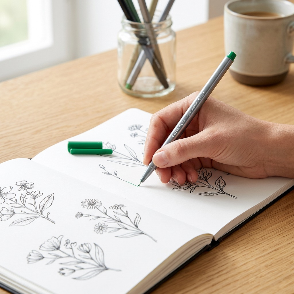 Staedtler Marker Triplus 0.3mm Green